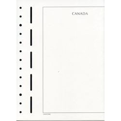blank bl pages for the lighthouse canada stamp album