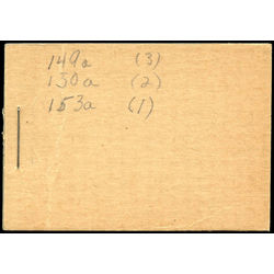 canada stamp bk booklets bk13a king george v 1929