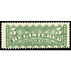 canada stamp f registration f2b registered stamp 5 1875 m vf 005