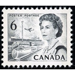 canada stamp 460p queen elizabeth ii transportation 6 1970