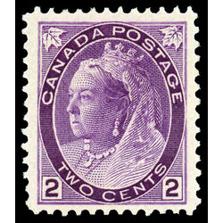 canada stamp 76 queen victoria 2 1898 M VF 014