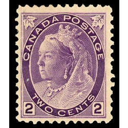 canada stamp 76a queen victoria 2 1899 M F 004