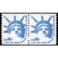us stamp postage issues 1619a pa head statue of liberty 16 1978
