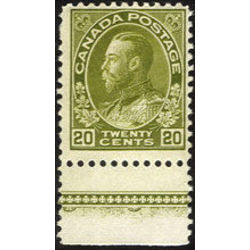canada rare stamp 119lathe king george v lathework a 20 1925