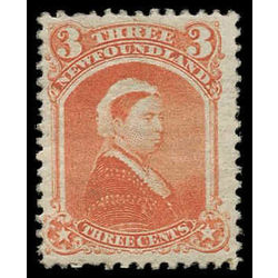 newfoundland stamp 33 victoria 1868