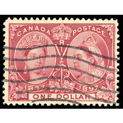 canada stamp 61 jubilee 1 used very fine 1 0 1897