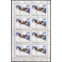 british columbia conservation fund stamp bcc1f big horn sheep by hayden lambson 1995