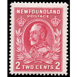 newfoundland stamp 185ii king george v 2 1932