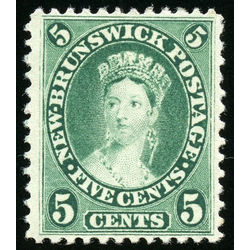 new brunswick stamp 8i queen victoria 5 1860