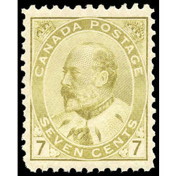 canada stamp 92ii edward vii 7 1903 m vfnh 003
