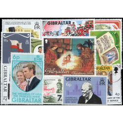 gibraltar stamp packet