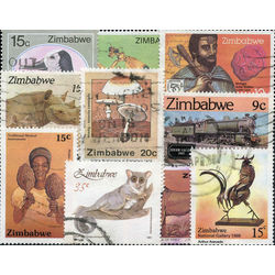 zimbabwe stamp packet