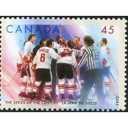 canada stamp 1660 team canada celebrates the series win 45 1997