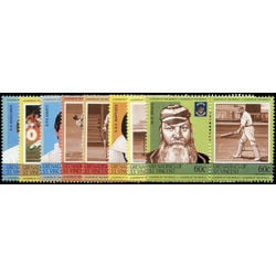 st vincent stamp 403s cricket players 1985