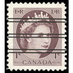canada stamp 337xx queen elizabeth ii 1 1954