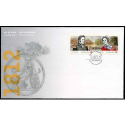 canada stamp 2651a the war of 1812 2013 FDC