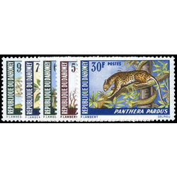 dahomey stamp 252 6 animals 1969