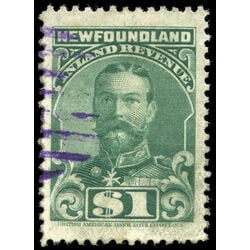 canada revenue stamp nfr20a king george v 1 1910