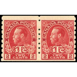 canada stamp mr war tax mr6pa war tax coil pair 1916 m f vfnh 004