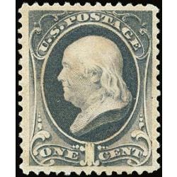 us stamp postage issues 206 franklin 1 1881