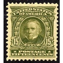 us stamp postage issues 309 clay 15 1902
