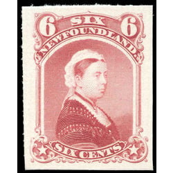 newfoundland stamp 35p queen victoria 6 1870