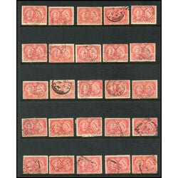 canada 3 jubilee cancel collection 25 stamps
