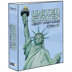 harris liberty united states stamp album