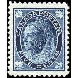 canada stamp 70 queen victoria 5 1897