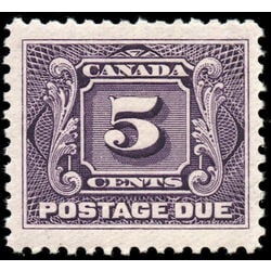 canada stamp j postage due j4 first postage due issue 5 1906
