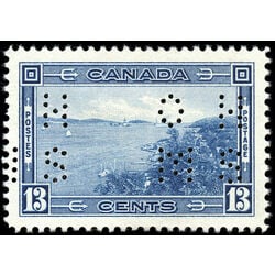 canada stamp o official o242 halifax harbour 13 1938