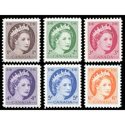 canada stamp 337 42 queen elizabeth ii wilding portrait 1954