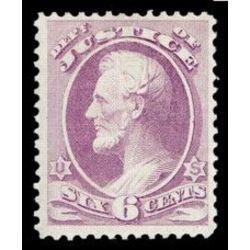 us stamp officials o o28 justice 6 1873