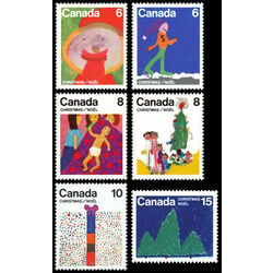 canada stamp 674 9 christmas 1975