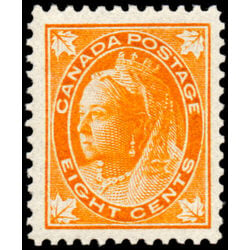 canada stamp 72 queen victoria 8 1897 M VFNH 029