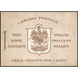 canada stamp bk booklets bk29c king george vi 1937