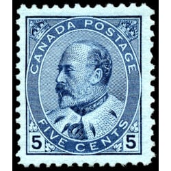 canada stamp 91 edward vii 5 1903 M VFNH 031
