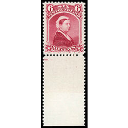 newfoundland stamp 36 queen victoria 6 1894 M VFNH 011