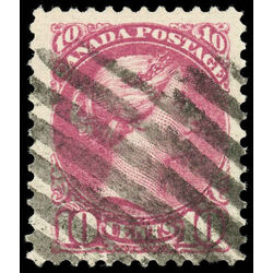 canada stamp 40a queen victoria 10 1880 U VF 007