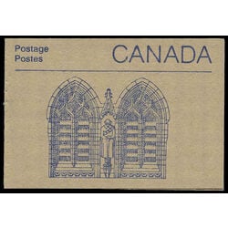 canada stamp bk booklets bk96 parliament 1988