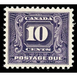 canada stamp j postage due j10 second postage due issue 10 1930 M VFNH 010