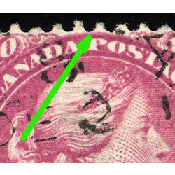 canada stamp 40ii queen victoria 10 1877 U F 001