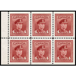 canada stamp 254a king george vi in army uniform 1943