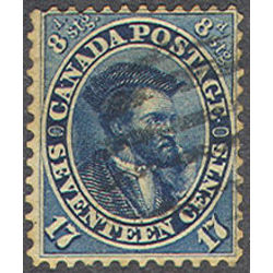 canada stamp 19a jacques cartier 17 1859