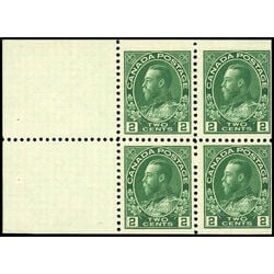 canada stamp bk booklets bk10b king george v 1923