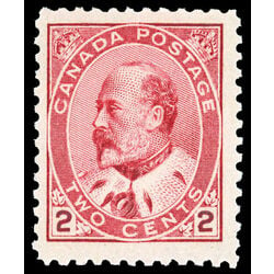 canada stamp 90 edward vii 2 1903 M F VFNH 034