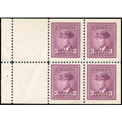 canada stamp bk booklets bk35c king george vi in airforce uniform 1943