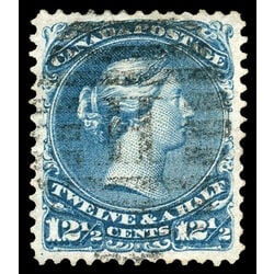 canada stamp 28 queen victoria 12 1868 U XF 033