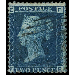 great britain stamp 17 queen victoria 1855 U 004