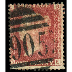 great britain stamp 33 queen victoria 1864 U VG 007